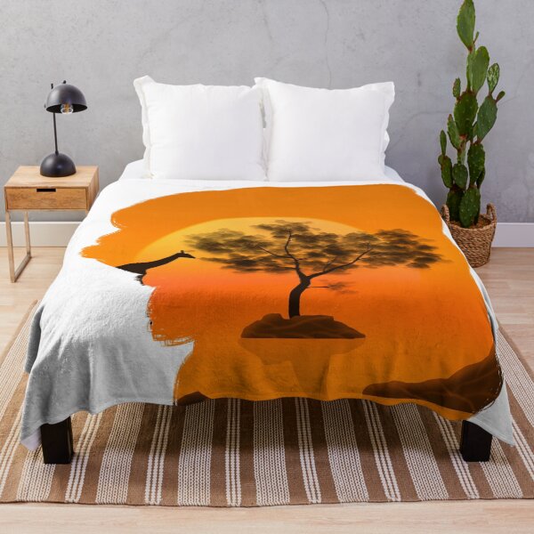 Item preview, Golden Safari Sunset designed and sold by Ink_craft.