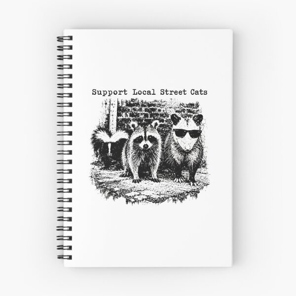 Item preview, Support Local Street Cats Funny Urban Wildlife designed and sold by Abirtom.