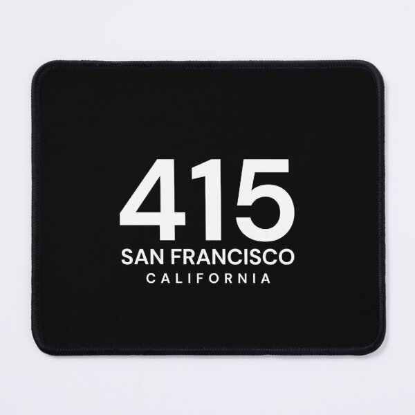 Item preview, 415 San Francisco California Minimalist Area Code designed and sold by Paper Drip.