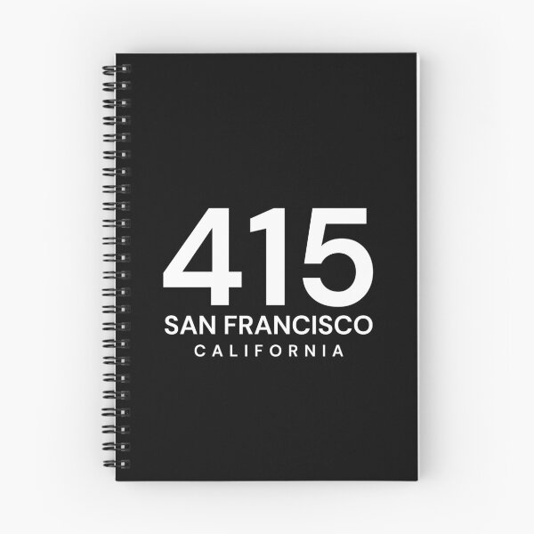 Item preview, 415 San Francisco California Minimalist Area Code designed and sold by Paper Drip.