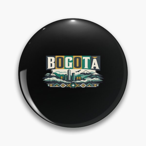 Item preview, Bogota Retro Vintage Travel Shirt designed and sold by SJarts Creative Studio.