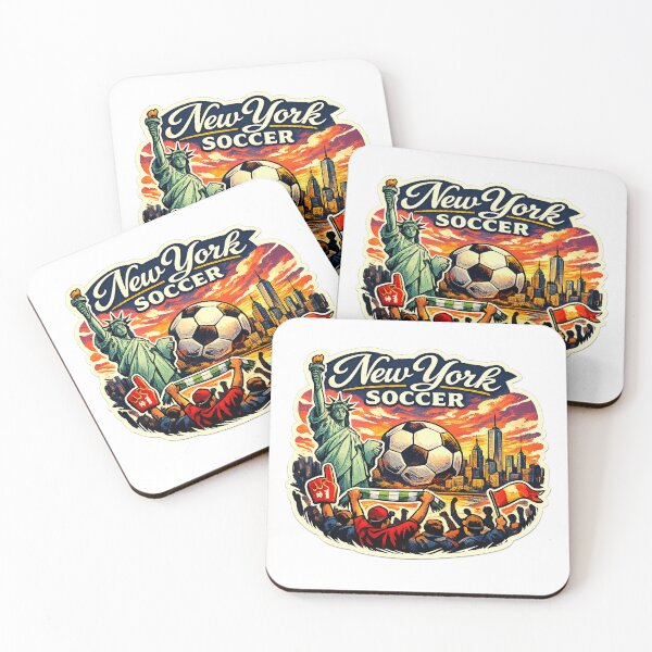 Item preview, New York Soccer Fan Skyline designed and sold by Modefissi.