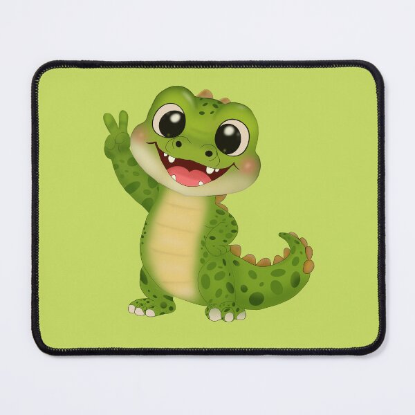 Item preview, Cute Baby Crocodile Peace Sign Happy Alligator designed and sold by Witsnu7356.