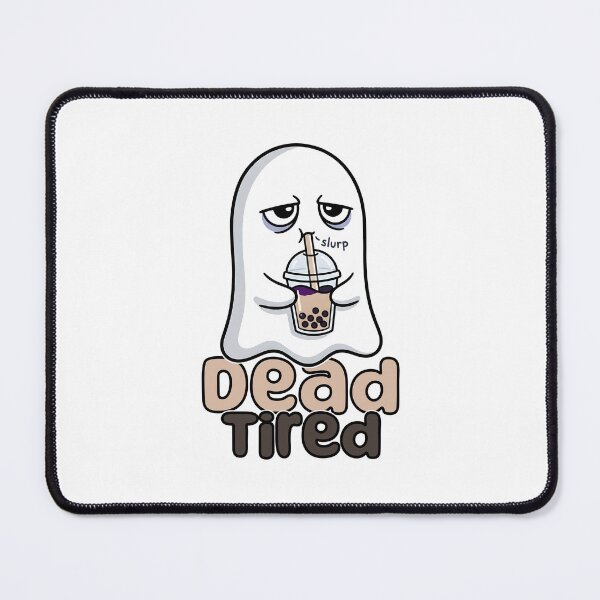Item preview, Dead Tired Cute Boba Ghost designed and sold by Mr Lee.