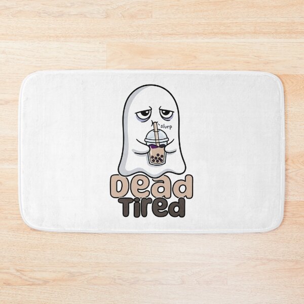 Item preview, Dead Tired Cute Boba Ghost designed and sold by Mr Lee.