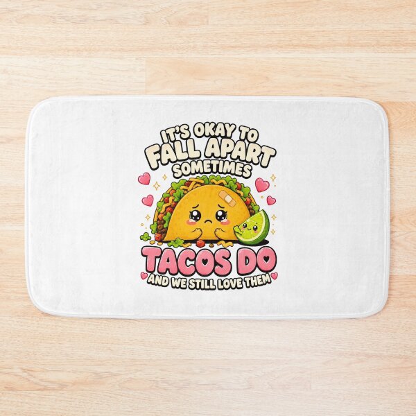 Item preview, Cute Emotional Support Taco Quote designed and sold by LunaMagicStudio.