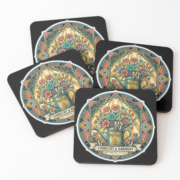 Item preview, Maximalist Boho Wildflower Symmetry Harmony designed and sold by Oommen Studio .