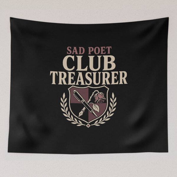 Item preview, Poetcore Poet Poetry Dark Academia Gift designed and sold by AndreasMei.