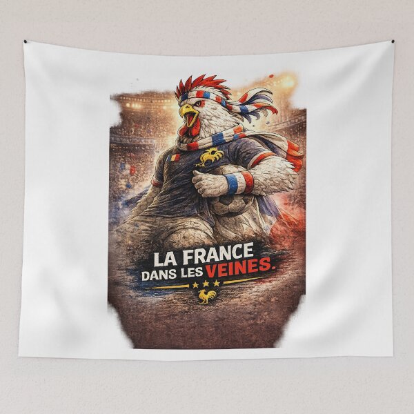 Item preview, Coq Gaulois France World Cup 2026 - France in our veins designed and sold by CoqGaulois.