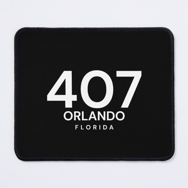 Item preview, 407 Orlando Florida Minimalist Area Code designed and sold by Paper Drip.