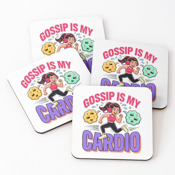 Item preview, Gossip Is My Cardio Funny Fitness Parody designed and sold by Fitswear.