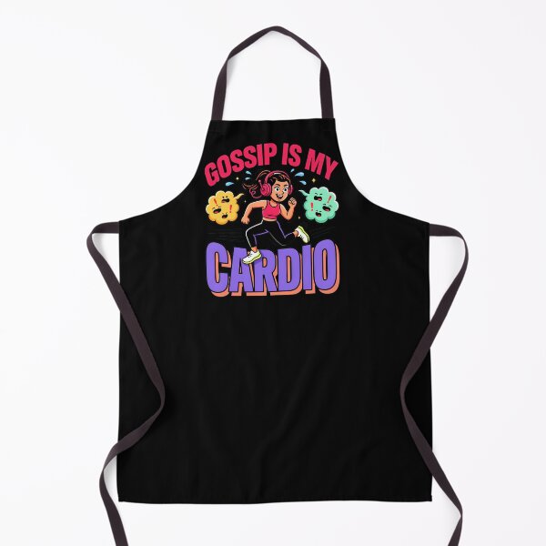 Item preview, Gossip Is My Cardio Funny Fitness Parody designed and sold by Fitswear.