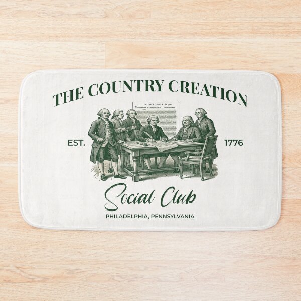 Item preview, The Country Creation Social Club - Vintage 1776 Aesthetic designed and sold by FIREDesignsPOD.