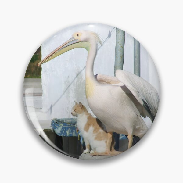 Item preview, Greek Pelican and Cat - Best Friends designed and sold by aeolia.