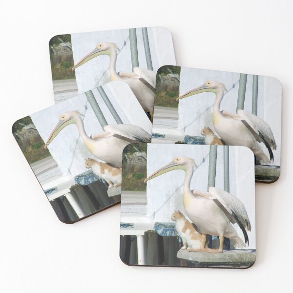 Item preview, Greek Pelican and Cat - Best Friends designed and sold by aeolia.
