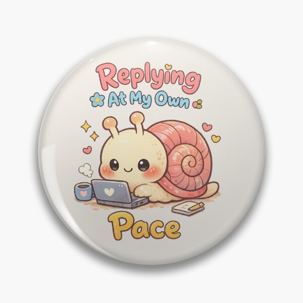 Item preview, Cute Snail Working From Home | Kawaii Slow Productivity Laptop Art designed and sold by PopCulturePixel.