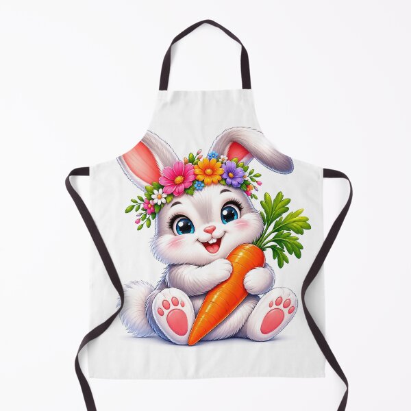 Item preview, ? Bunny with Flower Crown – Cute Kids T-Shirt Design designed and sold by SunnyDesign82.