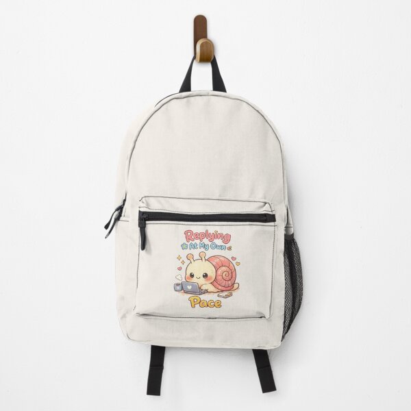 Item preview, Cute Snail Working From Home | Kawaii Slow Productivity Laptop Art designed and sold by PopCulturePixel.