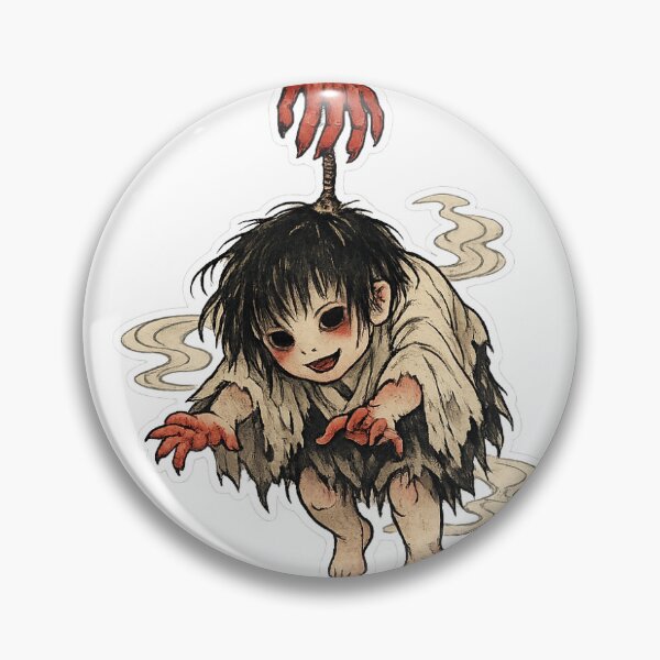 Item preview, Creepy Akateko Red Hand Yokai designed and sold by Ocelot-T.