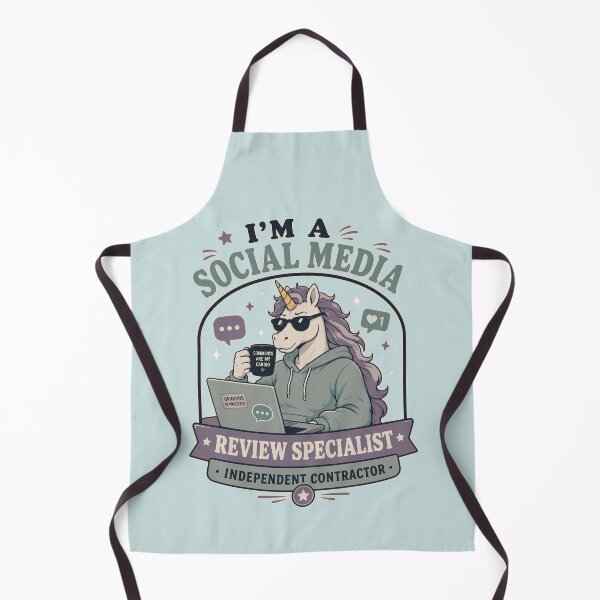 Item preview, Social Media Review Specialist Funny Remote Work Humor designed and sold by ALCOSHIRTS OFFICIAL.