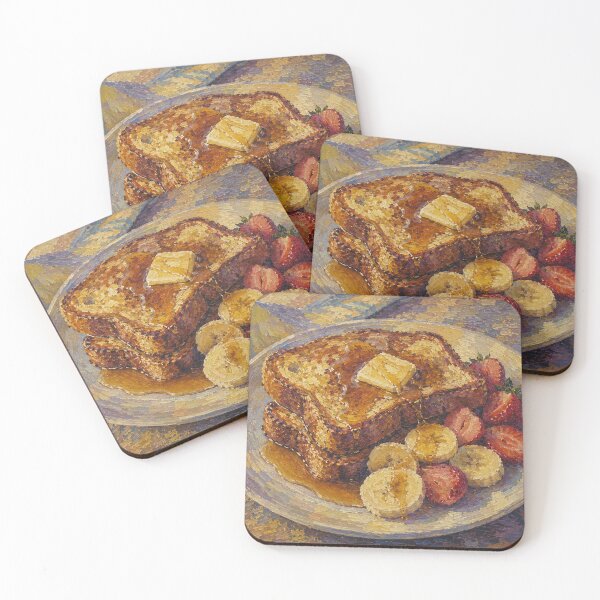 Item preview, French Toast with Syrup, Bananas, and Strawberries designed and sold by Kipepeo2025.