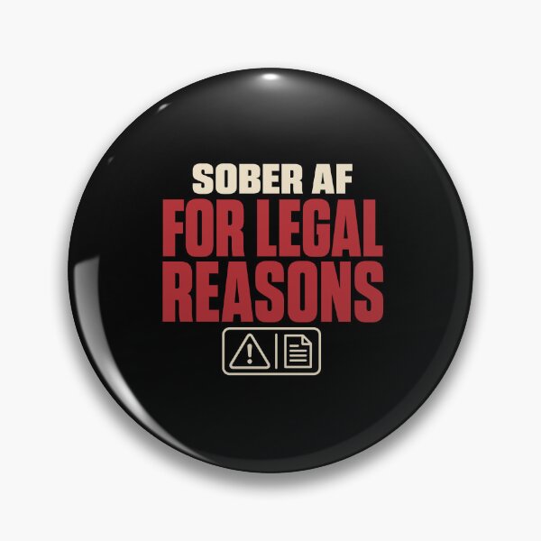 Item preview, Sober AF Sobriety Alcohol Free Gift designed and sold by AndreasMei.