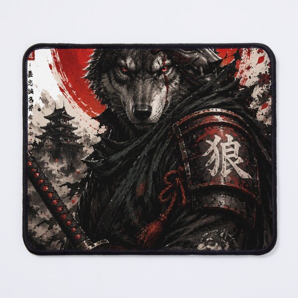 Item preview, Dark Wolf Samurai Ronin Warrior designed and sold by Besir26.
