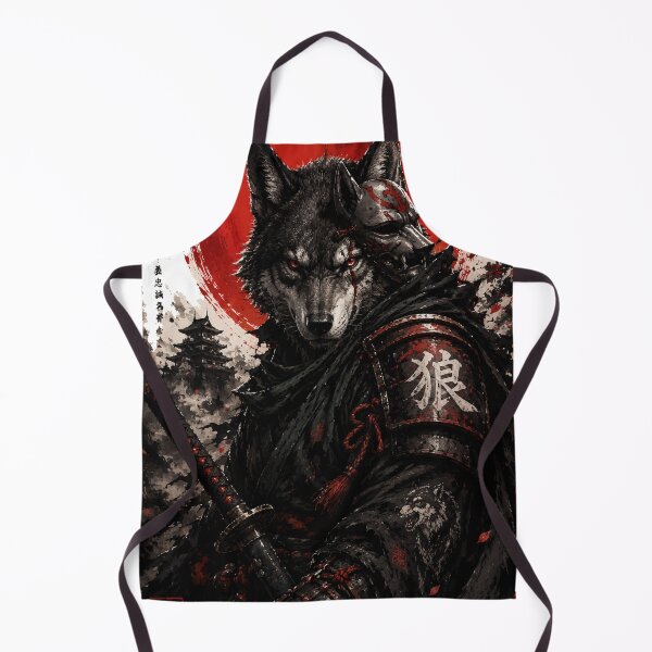Item preview, Dark Wolf Samurai Ronin Warrior designed and sold by Besir26.