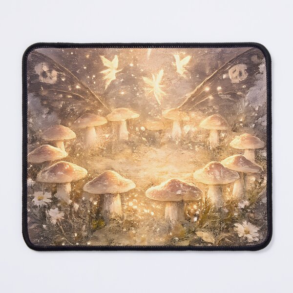 Item preview, Fairy Mushroom Ring at Dawn designed and sold by PatiImagination.