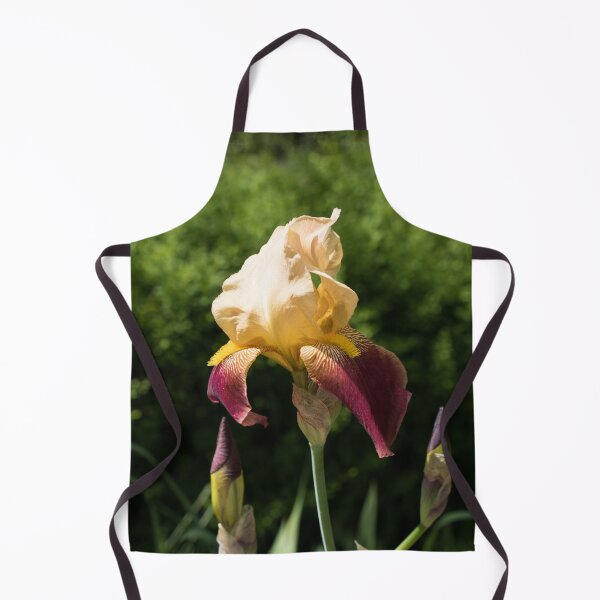 Item preview, Cream and Violet Iris Flower with Tiger Striped Petals designed and sold by Georgia Mizuleva.
