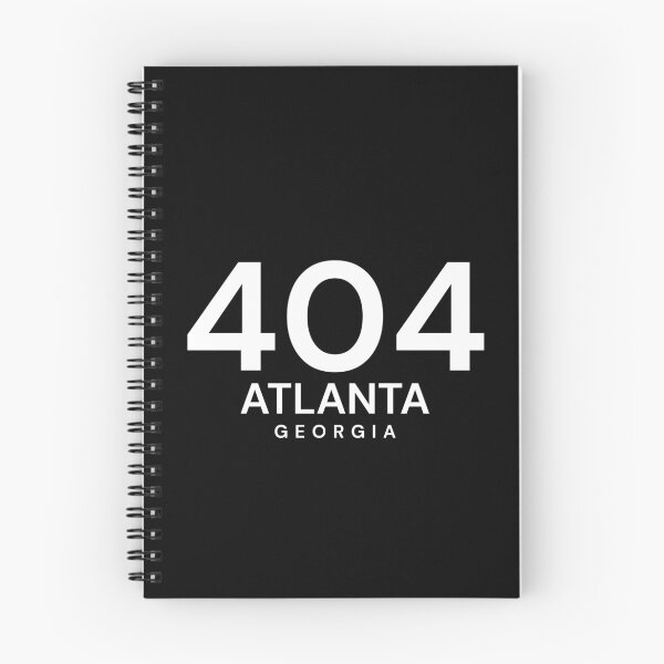 Item preview, 404 Atlanta Georgia Minimalist Area Code designed and sold by Paper Drip.