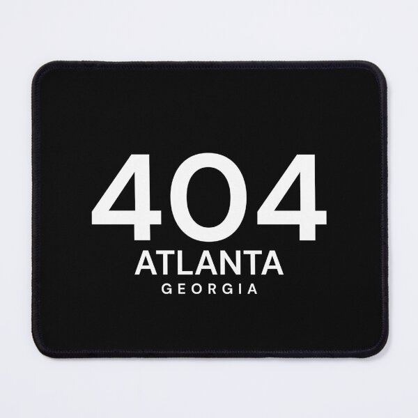 Item preview, 404 Atlanta Georgia Minimalist Area Code designed and sold by Paper Drip.