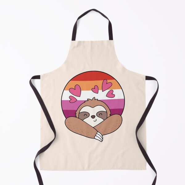 Item preview, LGBTQ Sloth - Pastel Lesbian Sloth With Heart designed and sold by Cannaxes Studio.