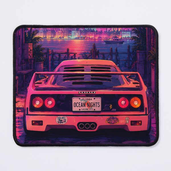 Item preview, Night Drive Club | Retro Gaming Synthwave Sunset Car designed and sold by Ivory Code.