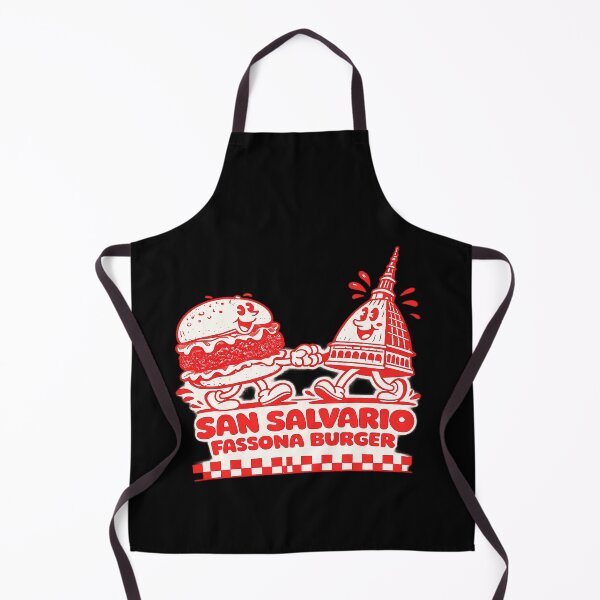 Item preview, San Salvario Fassona Burger - Retro 30s Cartoon designed and sold by Torinostalgia.