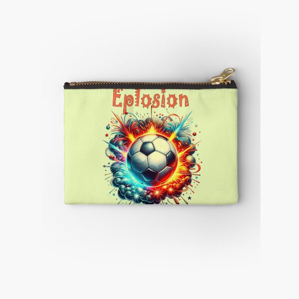 Item preview, football on a explosive background designed and sold by LoneAngel.