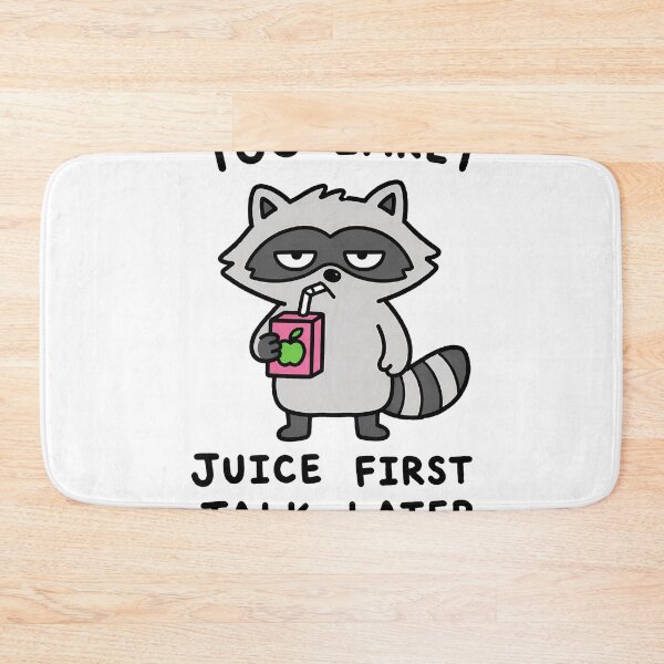 Item preview, Too Early Juice First Raccoon designed and sold by ChocoMellowCo.