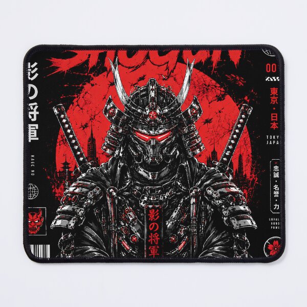 Item preview, Cyberpunk Shadow Shogun - Futuristic Sci-Fi Samurai Armor designed and sold by saamessart.