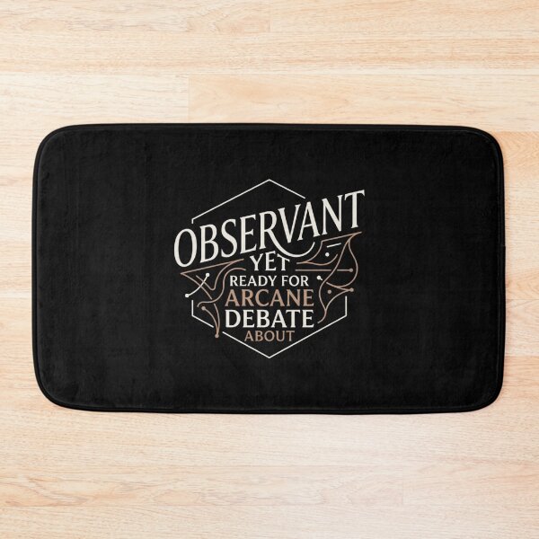 Item preview, Observant Yet Ready for Arcane Debate designed and sold by artlife4.