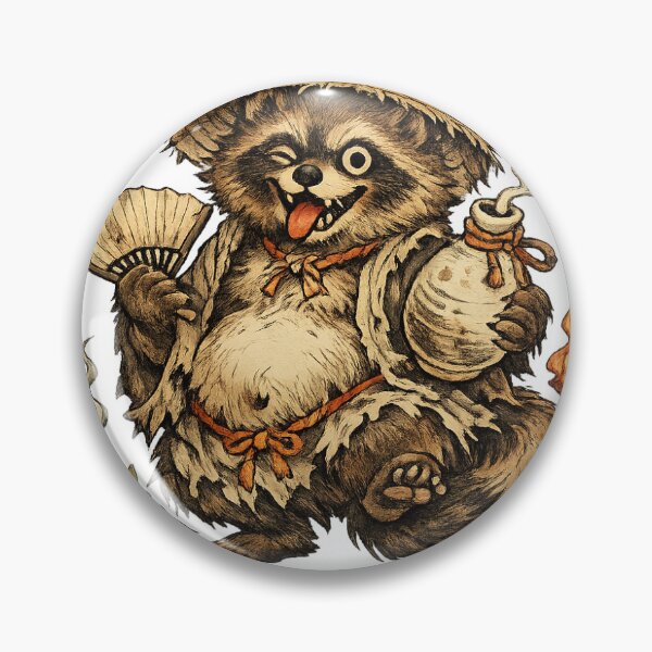 Item preview, Cheeky Tanuki Yokai Spirit designed and sold by Ocelot-T.