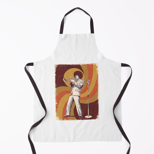 Item preview, Retro Jazz Trumpeter - International Music day designed and sold by Art-Arcade6.
