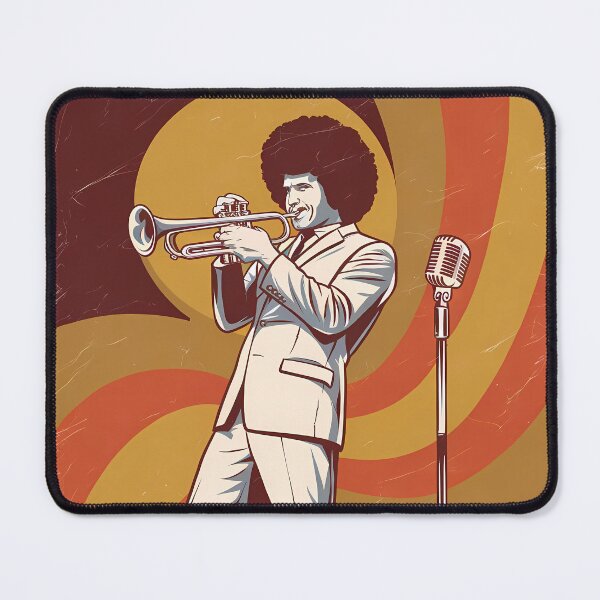 Item preview, Retro Jazz Trumpeter - International Music day designed and sold by Art-Arcade6.