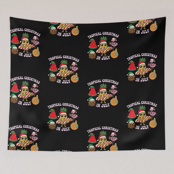 Item preview, Christmas In July Tropical Santa Summer Beach Christmas Holiday Vacation designed and sold by Thread&Fable.