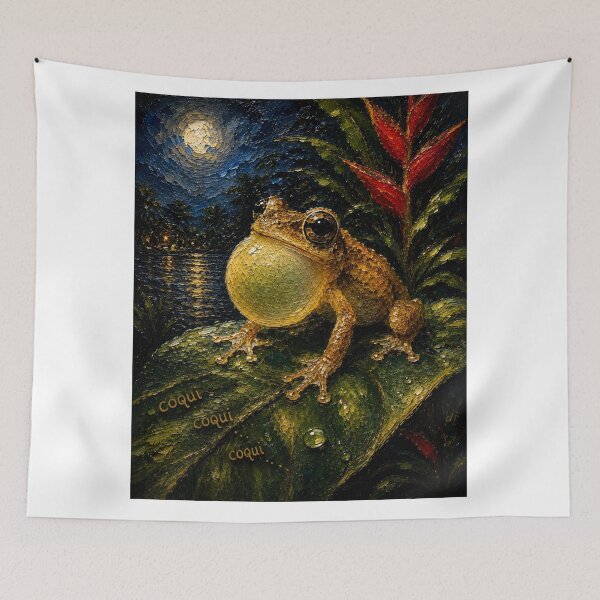 Item preview, The Song of the Coquí designed and sold by ITSimagination.