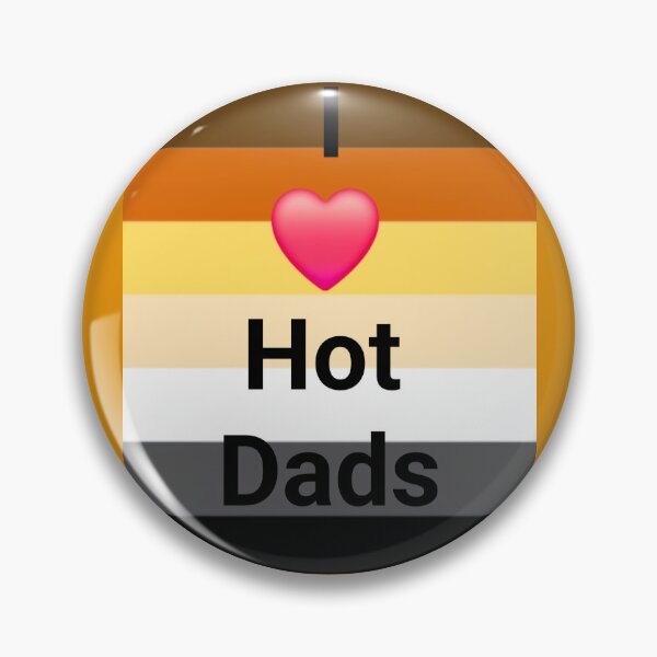 Item preview, I ❤️ Hot Dads Bear Pride Shirt designed and sold by HJRex.