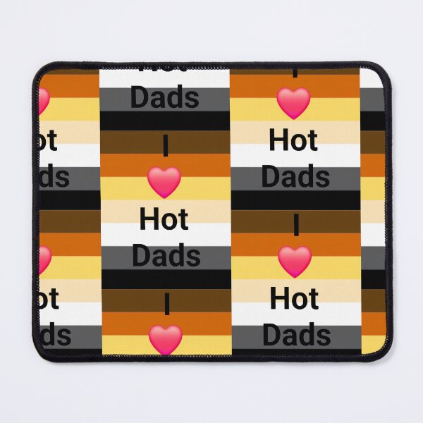 Item preview, I ❤️ Hot Dads Bear Pride Shirt designed and sold by HJRex.