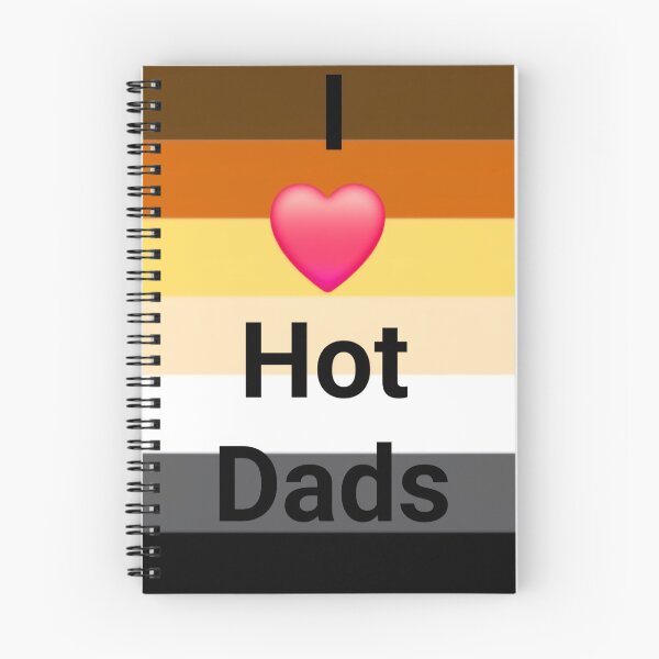 Item preview, I ❤️ Hot Dads Bear Pride Shirt designed and sold by HJRex.