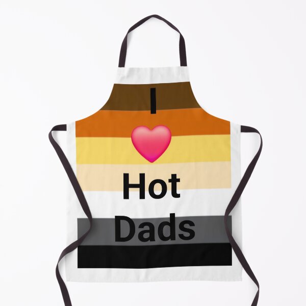 Item preview, I ❤️ Hot Dads Bear Pride Shirt designed and sold by HJRex.