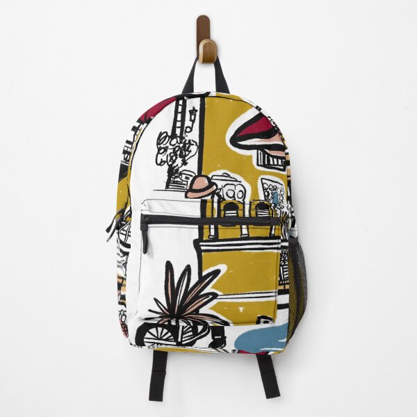 Item preview, Cartagena Market Scene | Colombian Street Life Illustration designed and sold by Tropical Blood.