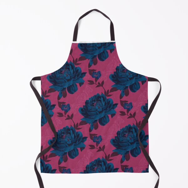 Item preview, Blue peony flower designed and sold by uunaa.